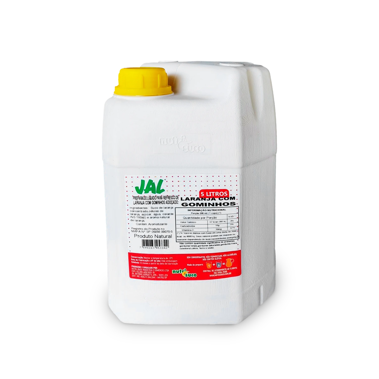 Suco natural concentrado de laranja